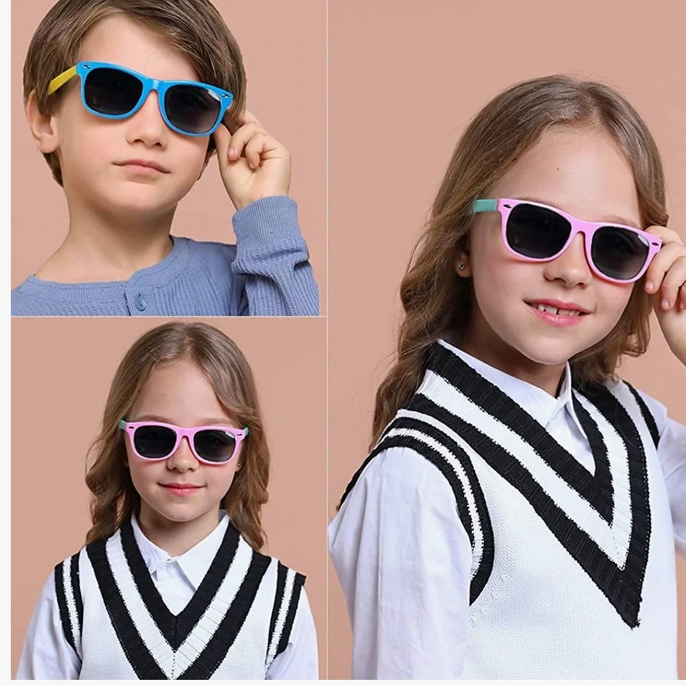 Kids Polarized Sunglasses for girls-boys 🕶👓
